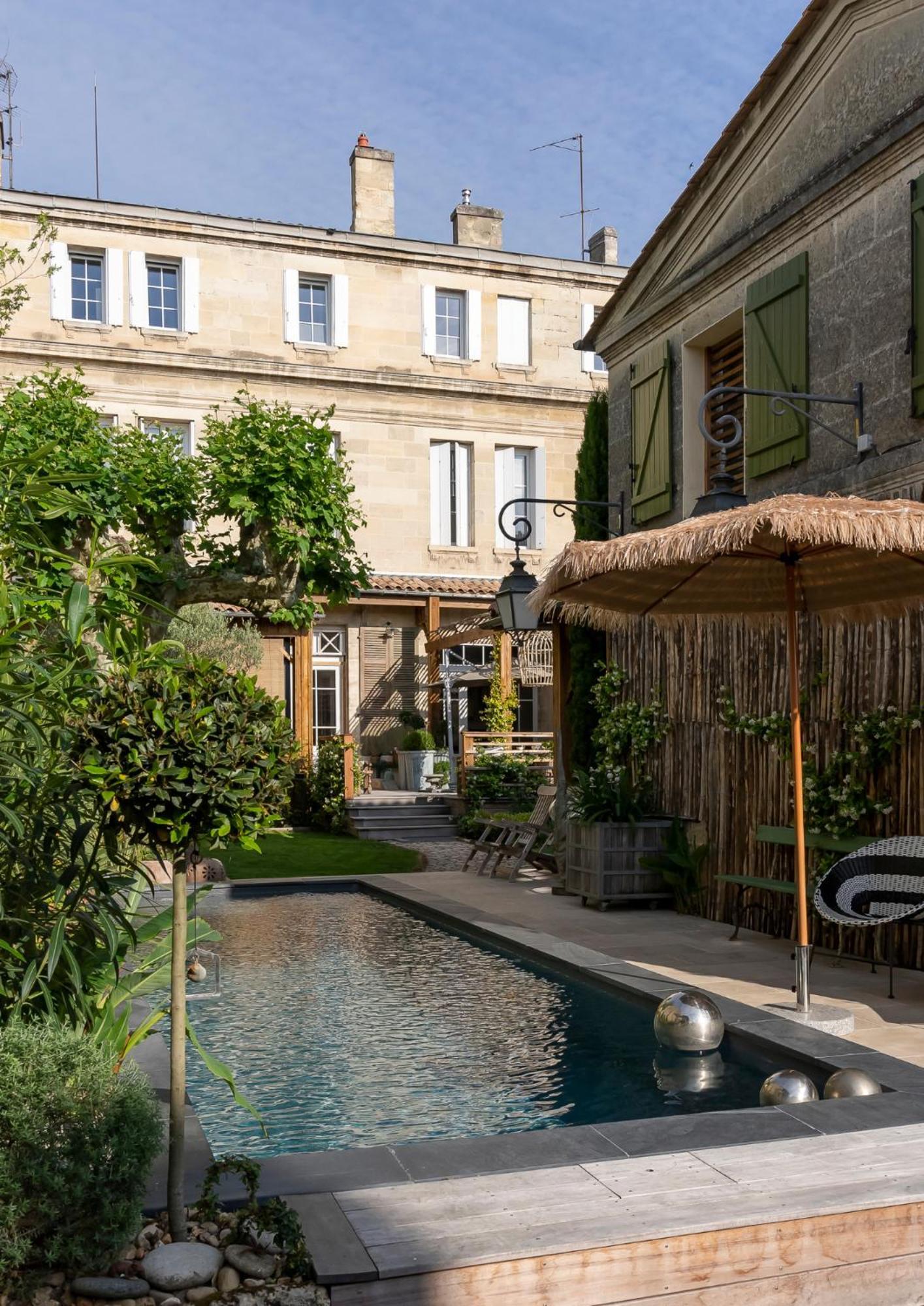 La Maison Mulato, Demeure Privee D'Hotes, Piscine & Spa Libourne, Saint-Emilion Exterior foto